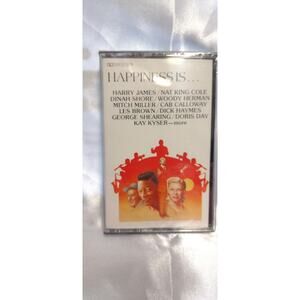 BUNDLE ONLY Happiness Is Oldies Cassette Tape New Harry James Nat King Cole Dina